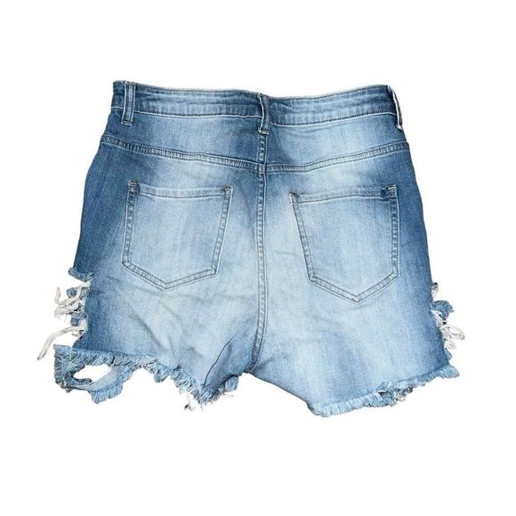 FASHION NOVA Light Wash Distresses Jeans Size 13 - Picture 2 of 8